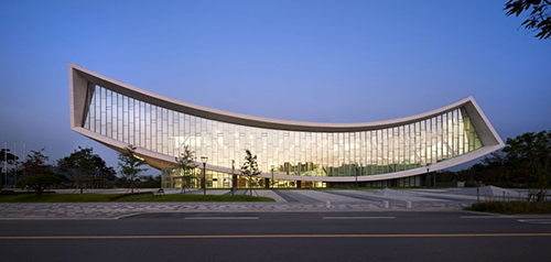 طراحی و معماری کتابخانه ملی شهر سجونگ در کره جنوبی