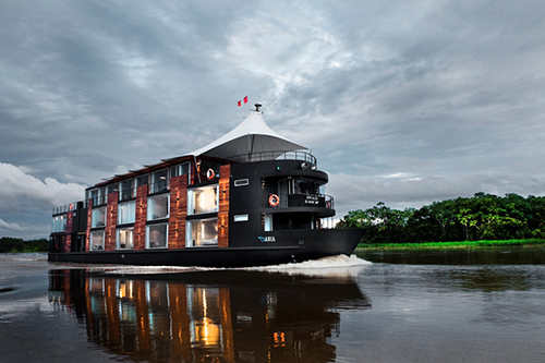 طراحی یک هتل شناور در رودخانه آمازون