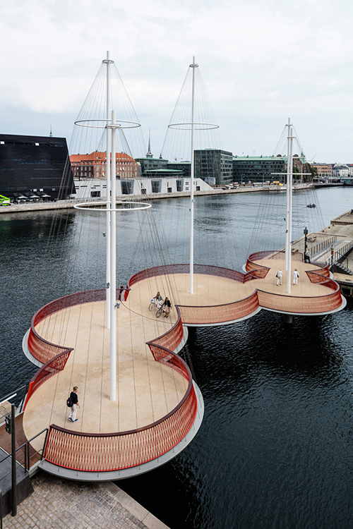 طراحی پل برای عابرین پیاده در کوپنهاگ دانمارک