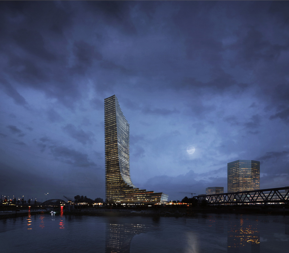 معماران استودیو "دیوید چیپرفیلد" برنده رقابت طراحی بلندترین برج هامبورگ