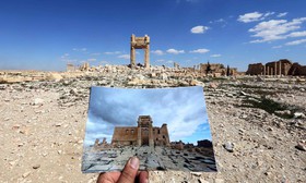 چنگال داعش در قلب تاریخ + تصاویر