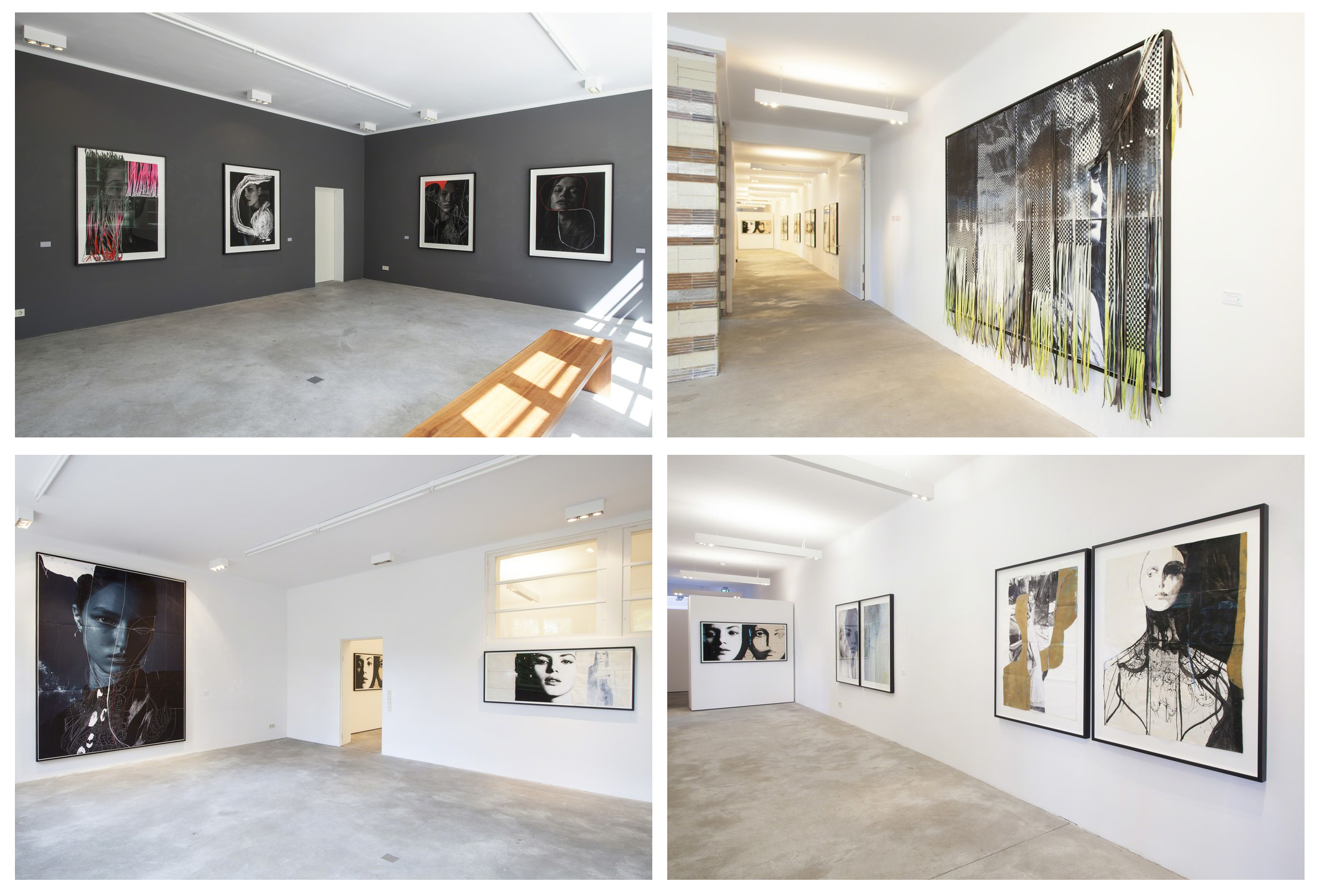 گزارش تصویری آثار Tina Berning و Michelangelo Di Battista در گالری CAMERA WORK برلین