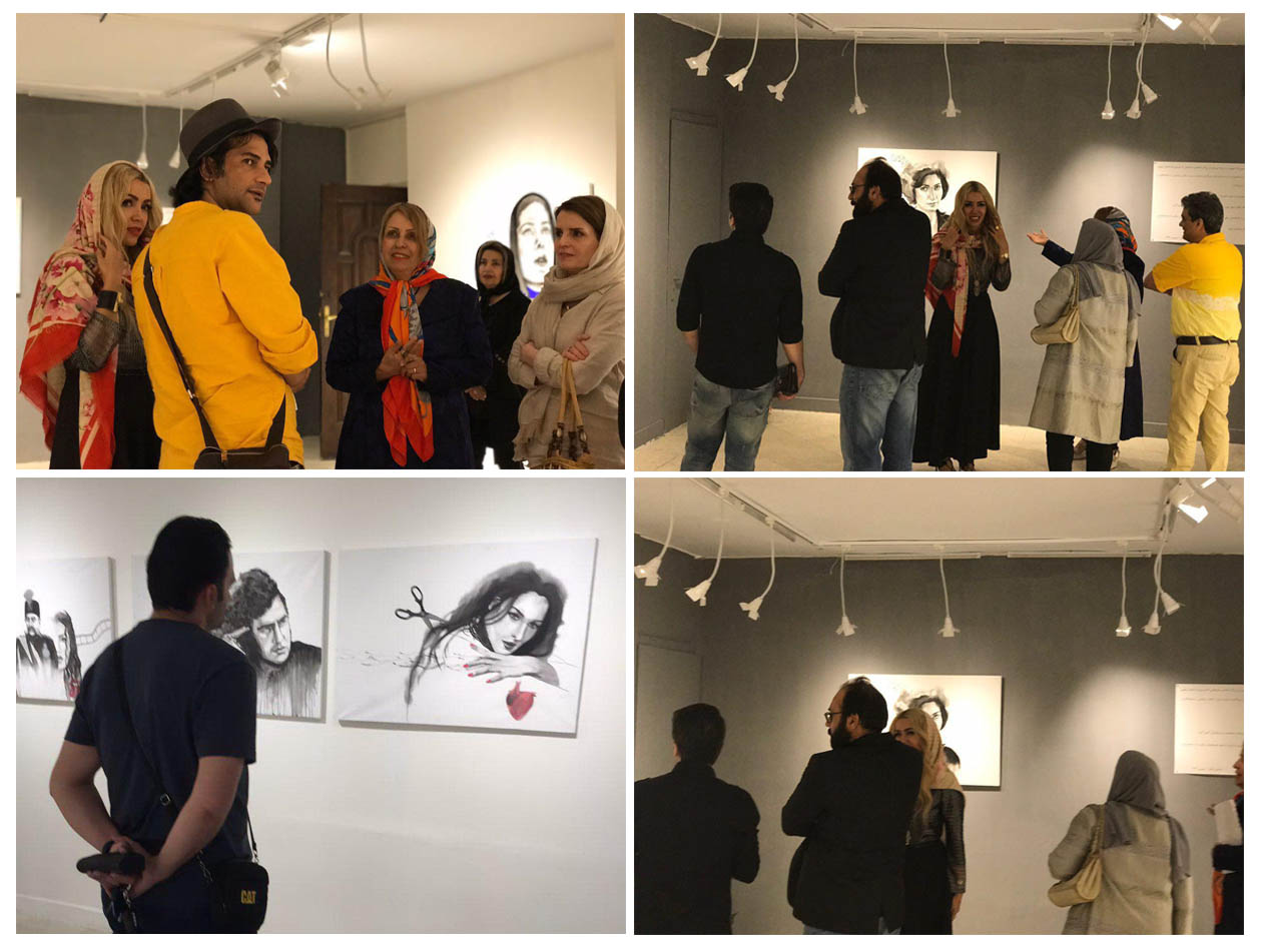 گزارش تصویری نمایشگاه "ایمورتال" در گالری نگر