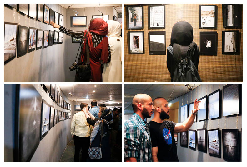 گزارش تصویری نمایشگاه عکس رویش در اهواز