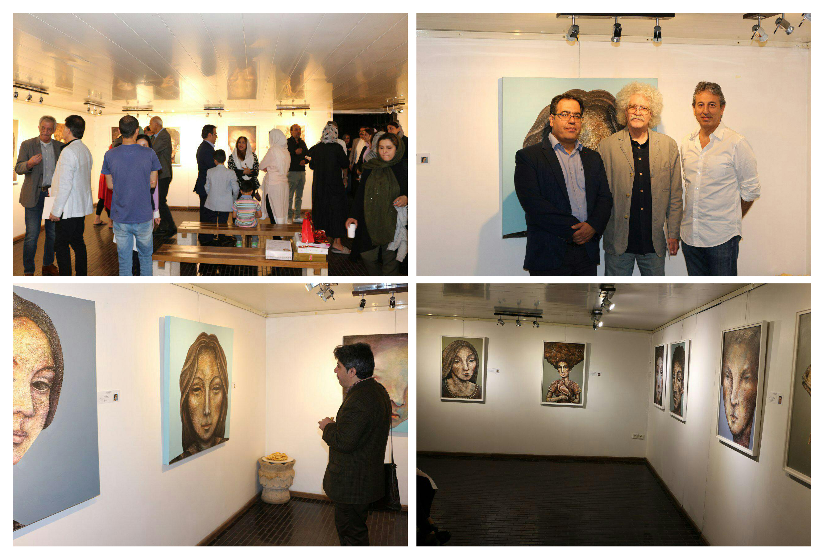 گزارش تصویری نمایشگاه "نگاه خاموش" در گالری سیحون