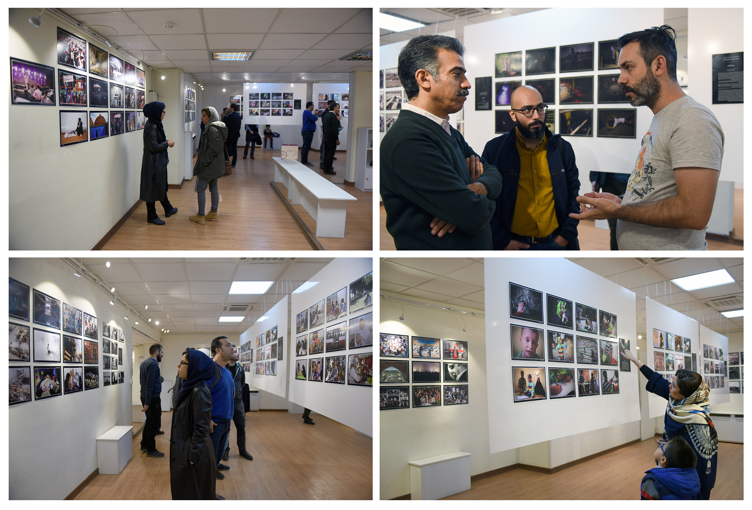 گزارش تصویری افتتاحیه بخش نمایشگاه جشنواره دوربین.نت