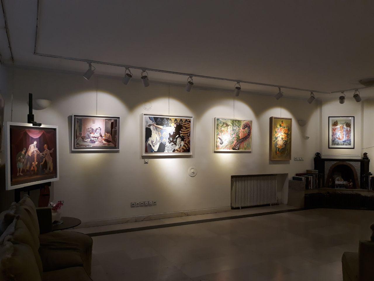 گزارش تصویری نمایشگاه "اثرگذار" در گالری آشیان نقش و مهر