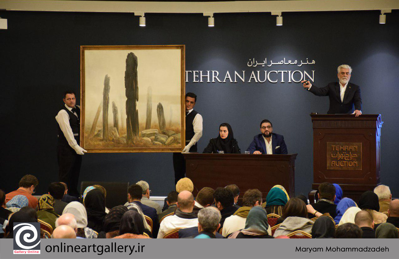 گزارش تصویری اختصاصی گالری آنلاین از دهمین دوره حراج تهران (بخش دوم)