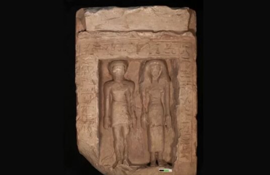 کتیبه زوج مصری کشف شد