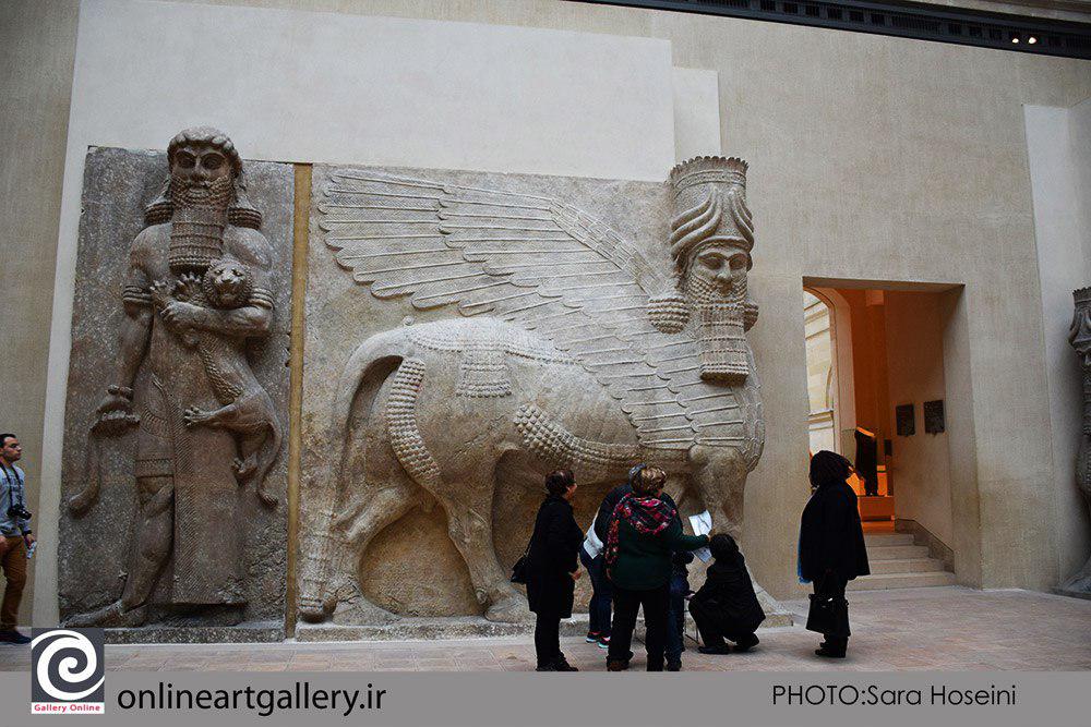 گزارش تصویری آثار تاریخی و باستانی ایران، بابل، آشور و ... در موزه لوور پاریس