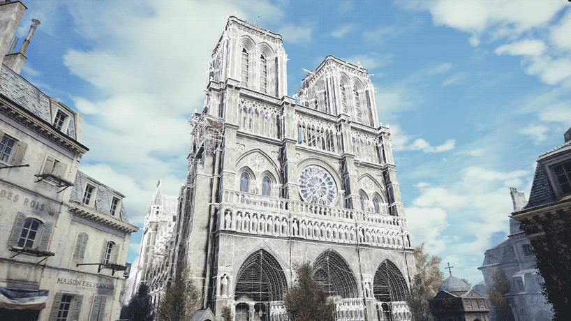 چگونه یک بازی رایانه‌ای می‌تواند به بازسازی کلیسای جامع نوتردام کمک کند
