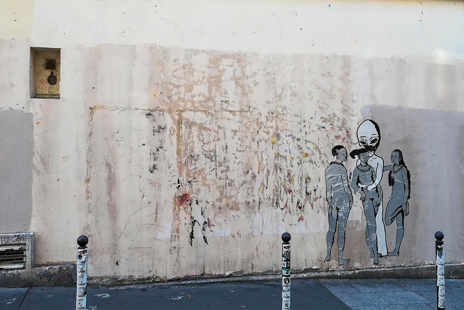 Banksy work stolen from outside Pompidou Centre in Paris