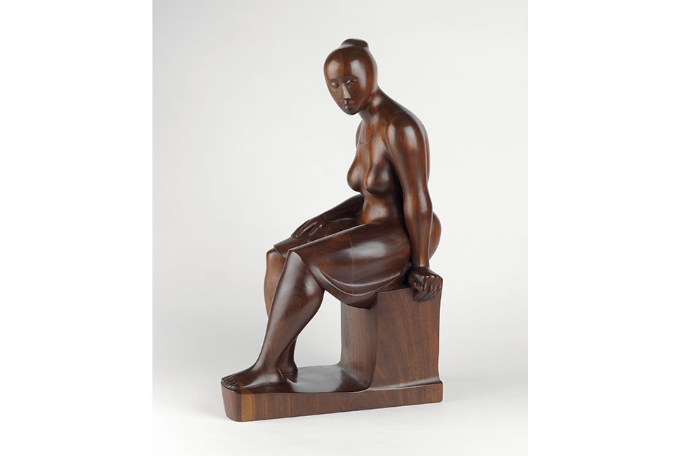 Saint Louis Art Museum acquires Seated Woman by Elizabeth Catlett