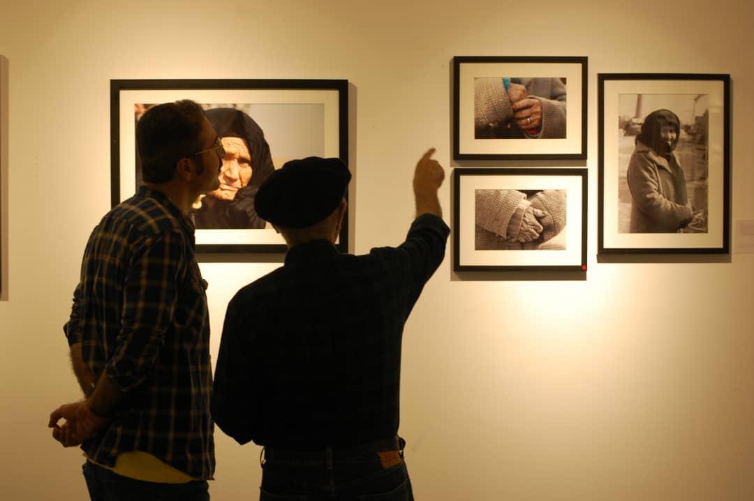 گزارش تصویری نمایشگاه "گفتگو با مغاک" در گالری گویا