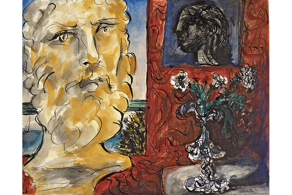 One of the finest watercolors by Pablo Picasso to highlight Sothebys Impressionist & Modern Art Evening Sale