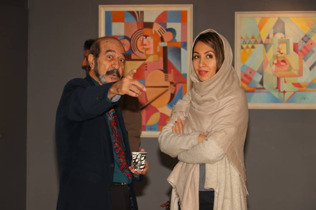 گزارش تصویری نمایشگاه آثار محمود تیمورپور در گالری نگر