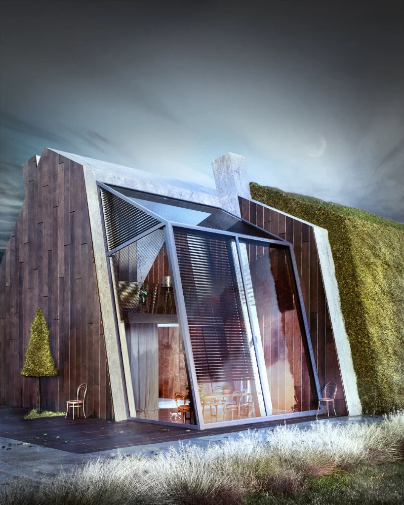 نگاهی بر طراحی "خانه سبز" توسط استودیوی wamhouse