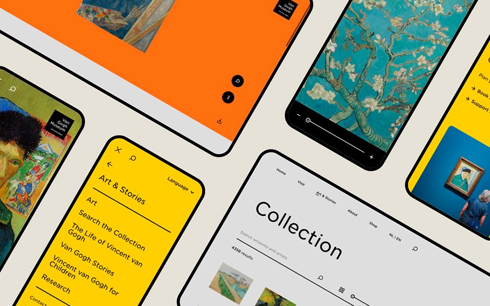 Van Gogh Museum launches redesigned website