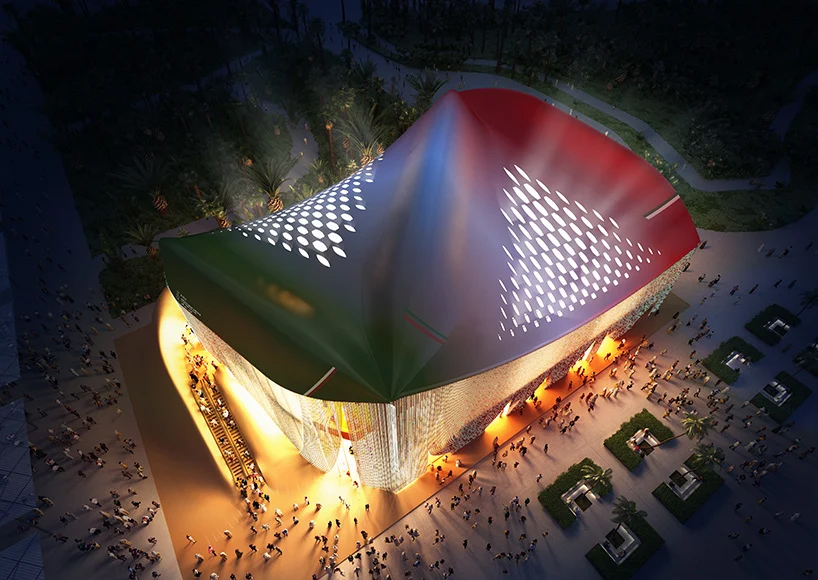 طراحی غرفه ایتالیایی در expo 2020 دوبی
