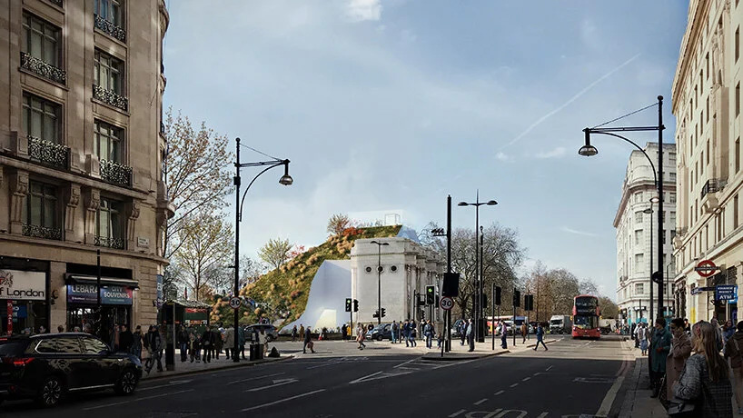 اجرای پروژه marble arch hill در گوشه ای از هاید پارک لندن