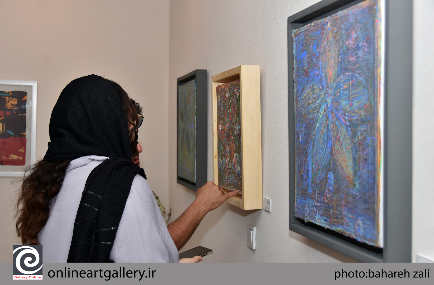 گزارش تصویری نمایشگاه نقاشی هنرمندان معاصر در گالری بهارین