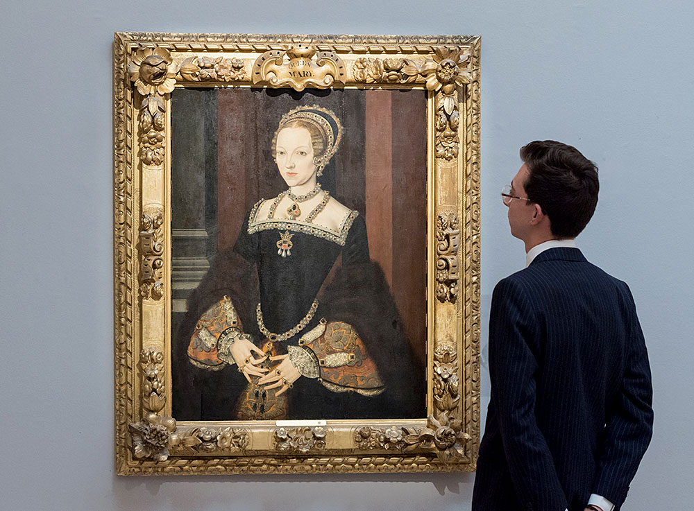 A Rediscovered Portrait of Katherine Parr, Henry VIII`s Sixth Wife, Fetches Four Times Its High Estimate at Sotheby`s