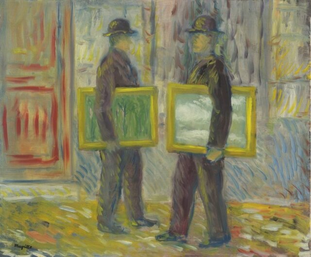 Experts Have Discovered a Hidden Portrait by Magritte Underneath Another Famous Painting by the Artist