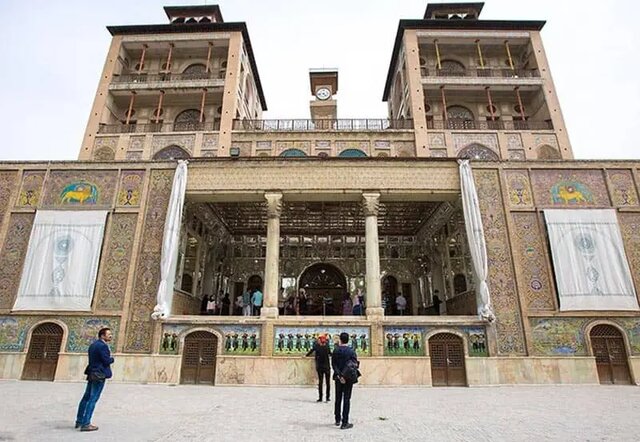 آغاز مرمت کاشی‌ها و دیگر تزئینات شمس‌العماره
