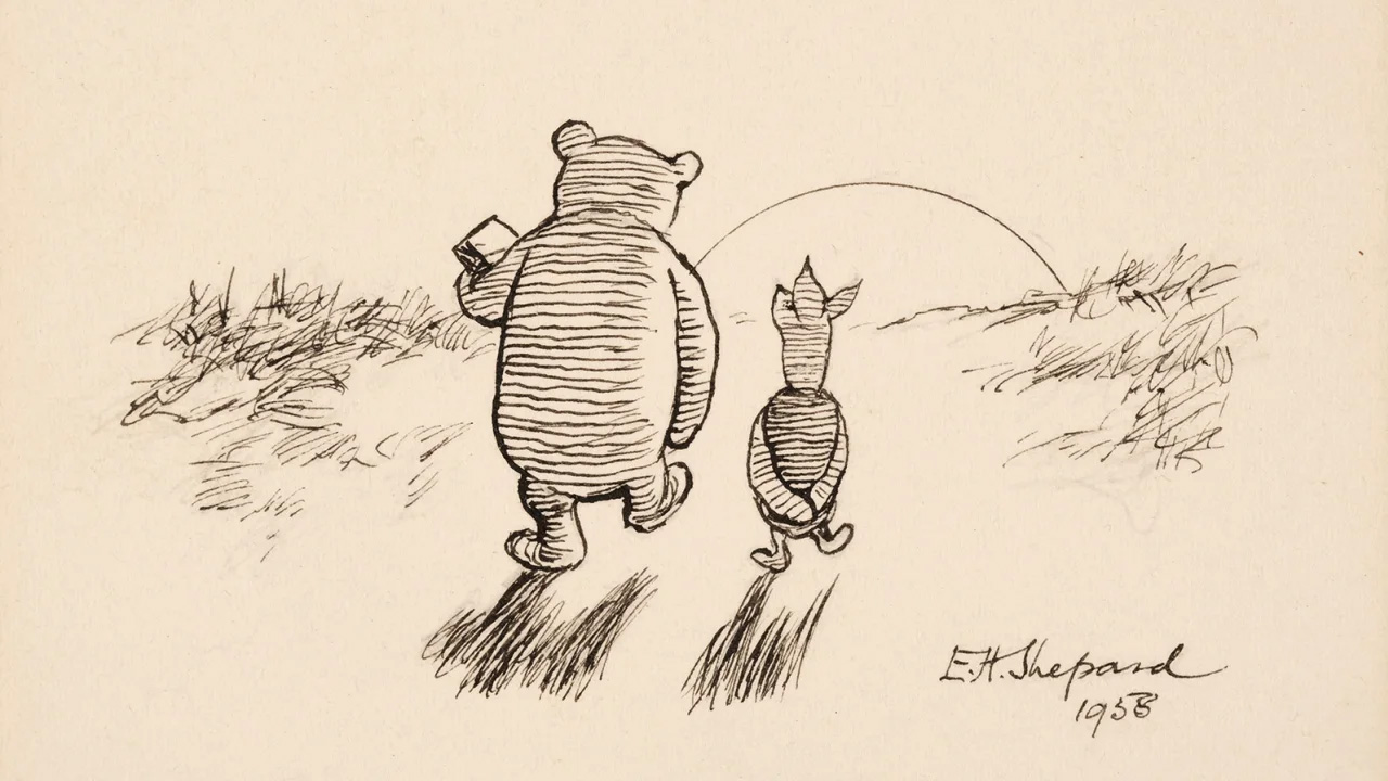 طرح فراموش شده Winnie the Pooh به حراجی میرود