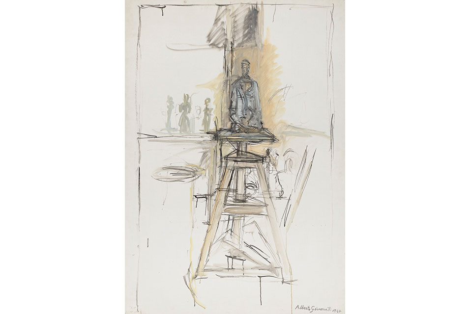 Christie`s unveils Alberto Giacometti`s Buste sur la selle de l`atelier
