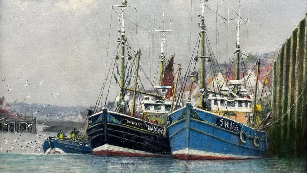 Marine artist`s works "smash" expectations at sale