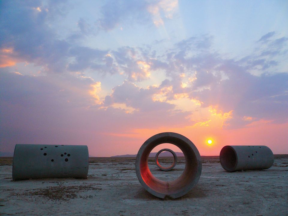 Nancy Holt’s desert Sun Tunnels will be cleaned and repaired—but the bullet marks are staying