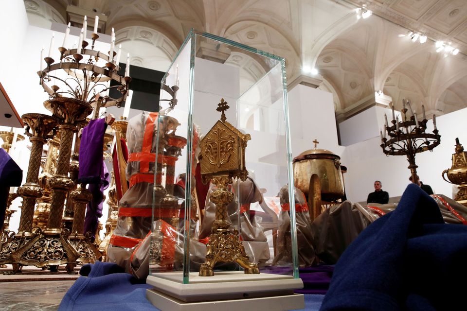 Precious works rescued from Notre Dame to be transferred to the Louvre