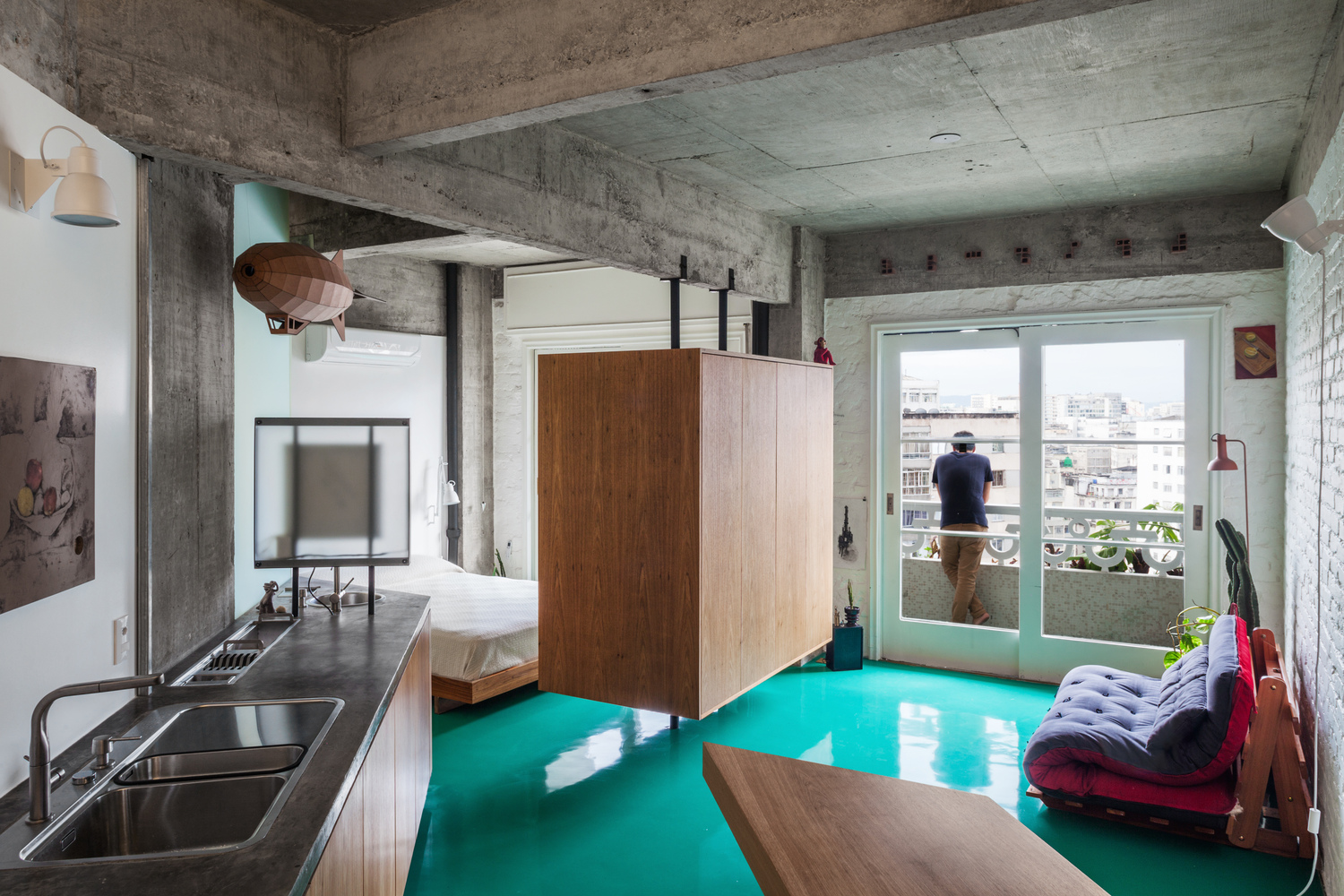 نگاهی به طراحی داخلی 10 آپارتمان برزیلی زیر 65 متر