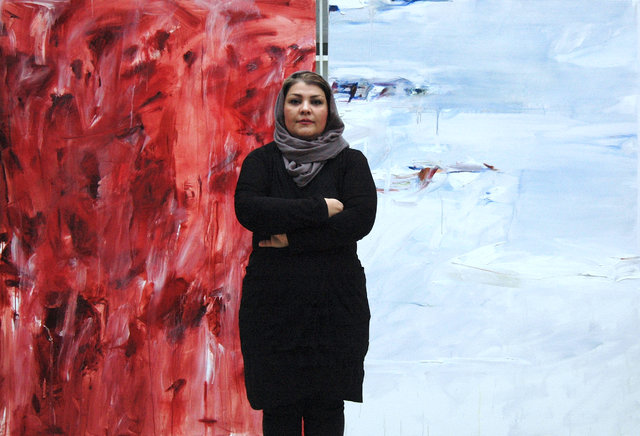 فروش اثر نقاش زن ایرانی در حراج فیلیپس لندن
