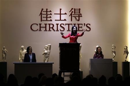 فروش ۱۵ میلیون دلاری "کریستیز" در شانگهای