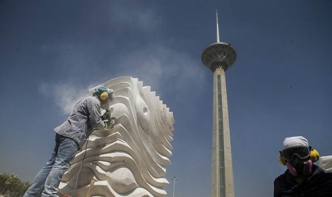 دومین فراخوان عکاسی "هشتمین سمپوزیوم بین المللی مجسمه سازی تهران "