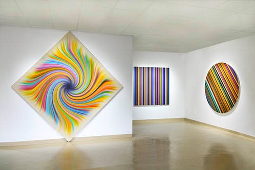 نمایش آثار تیم باوینگتون در گالری دیوید ریچارد آمریکا