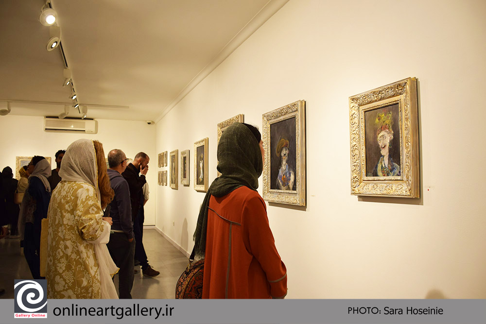 گزارش تصویری نمایشگاه نقاشی های حسینعلی ذابحی در گالری هور (بخش اول)