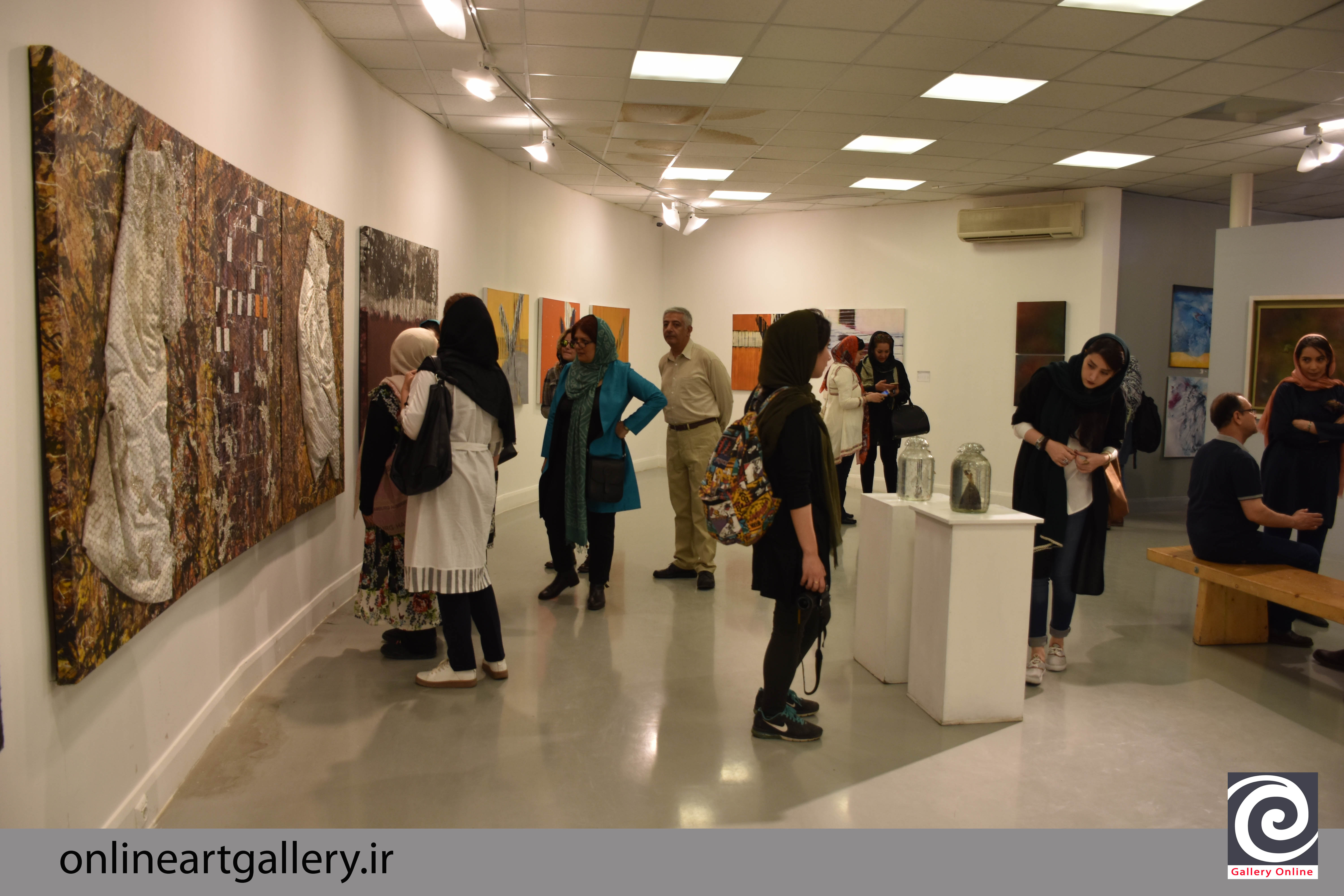 پنجمین کارنمای پژوهشی انجمن هنرمندان نقاش ایران در خانه هنرمندان ایران برگزار شد