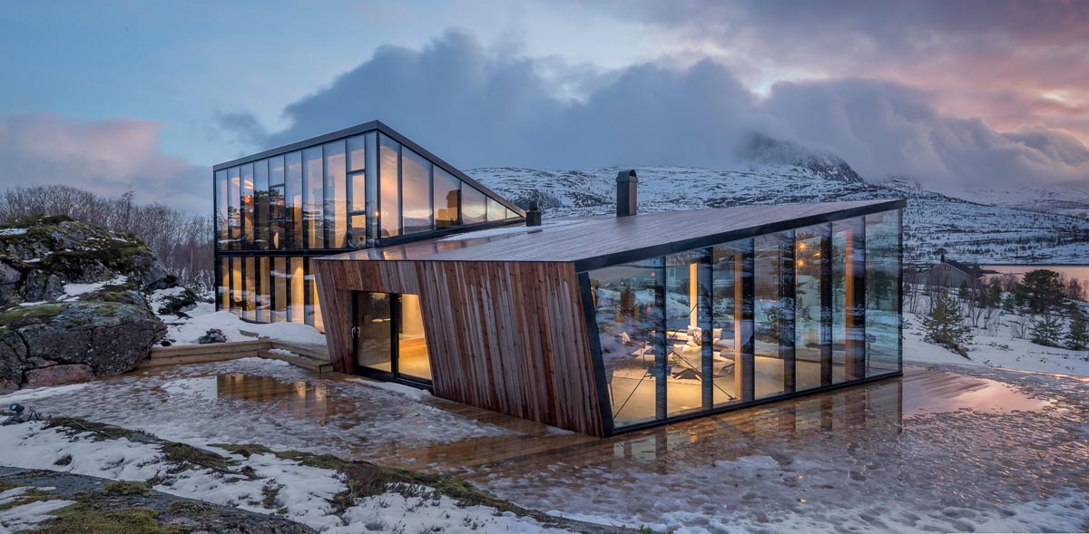 نگاهی به طراحی خانه ییلاقی Efjord در نروژ