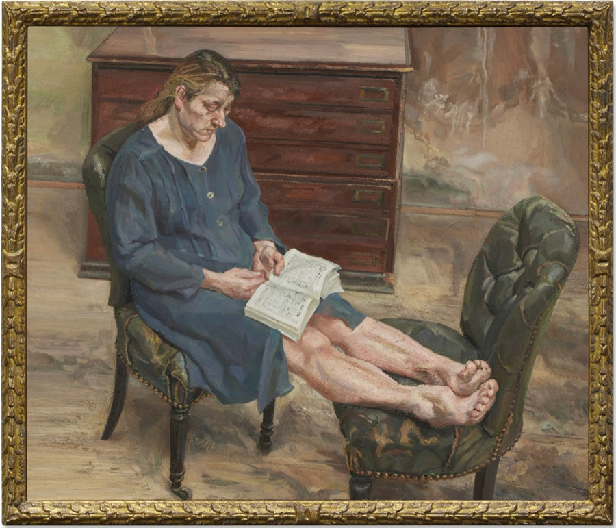 Lucian Freud`s Painting of His Daughter Could Fetch $24 M. at Auction