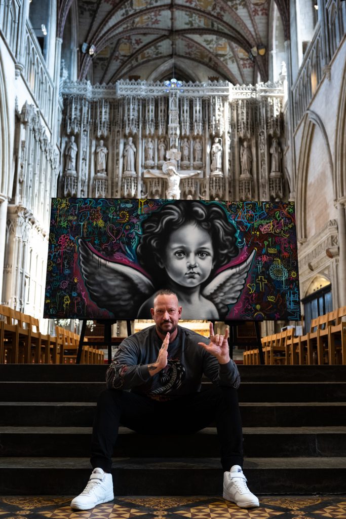 In an Unconventional Matchup, the U.K.`s Oldest Cathedral Has Recruited Graffiti Guru Ant Steel for Its Artist-in-Residence Program