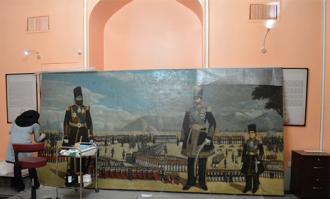 «میدان مشق» دوباره در کتابخانه و موزه ملی ملک به نمایش درمی‌آید