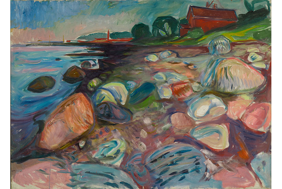 "Trembling Earth" by Edvard Munch now on view at The Clark Art Institute until this fall