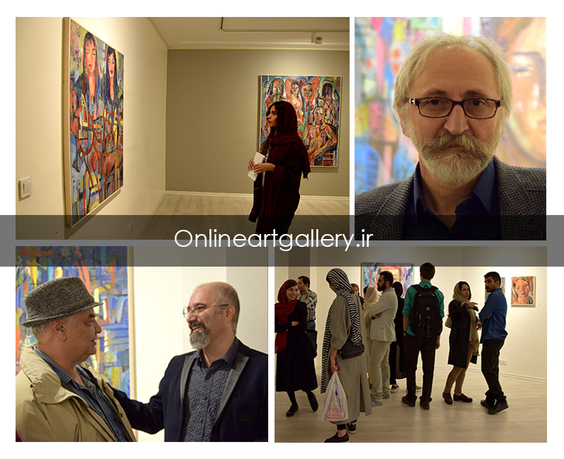 گزارش تصویری نمایشگاه آثار محمدعلی بنی اسدی در گالری ساربان