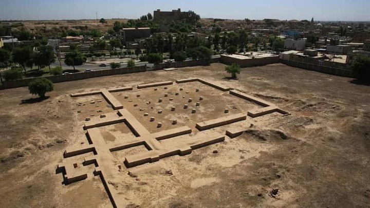ساماندهی و مرمت کاخ اردشیر در شوش