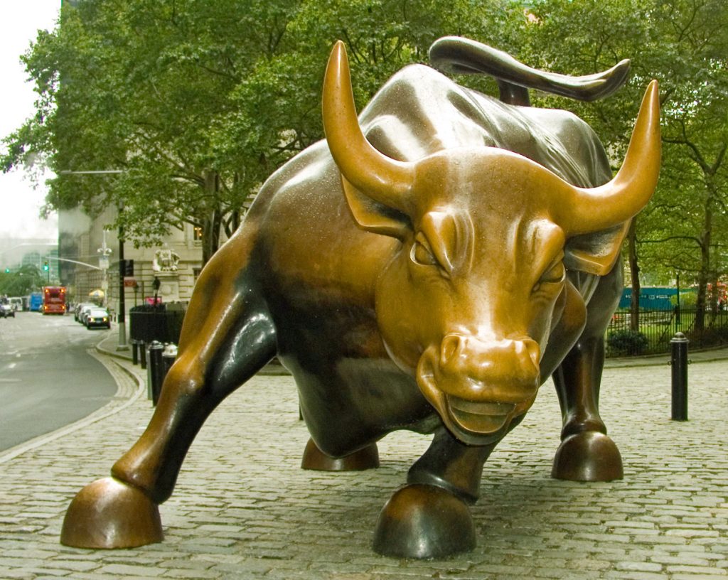 Charging Bull, Symbol of Wall Streets Roaring Market, Will Remain in Place After a Vote Nixes New York Mayor de Blasios Plan to Move It