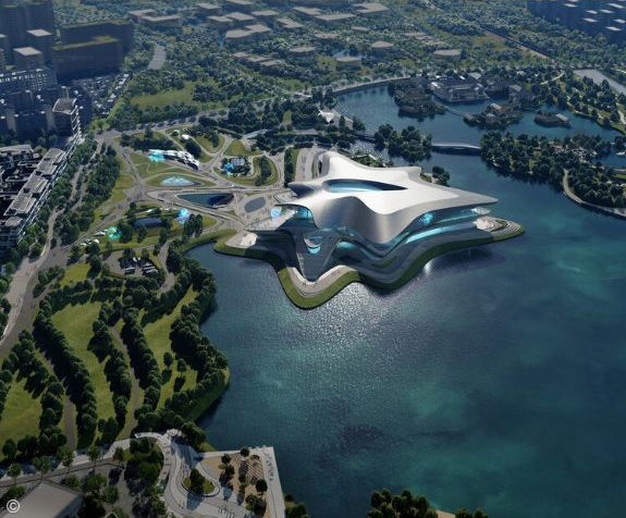 طراحی موزه علمی-تخیلی چنگدو توسط معماران زاها حدید