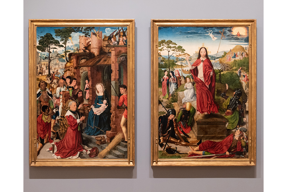Eli Wilner & Company reframes two 15th Century altarpiece panels for the Eskenazi Museum of Art
